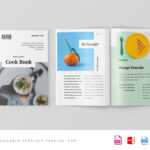 Cooking Book Magazine Template In Magazine Template For Microsoft Word