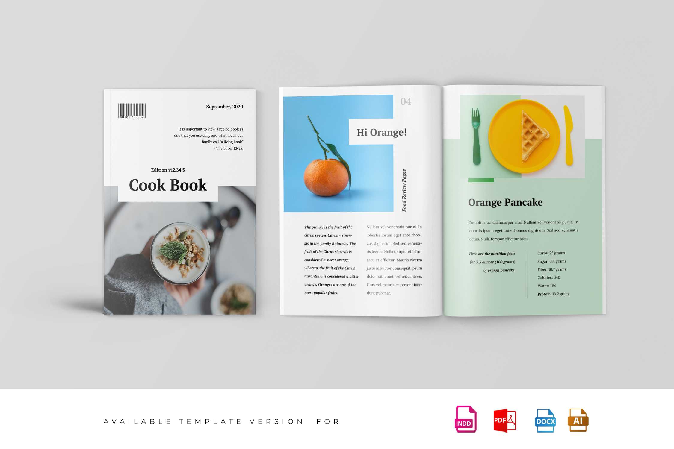 Cooking Book Magazine Template In Magazine Template For Microsoft Word