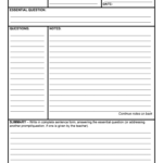 Cornell Notes Pdf – Fill Online, Printable, Fillable, Blank Pertaining To Cornell Note Template Word
