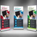 Corporate Rollup Banner Template 000348 Within Pop Up Banner Design Template