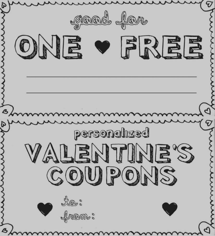 Coupon Clipart Love, Picture #348867 Coupon Clipart Love Pertaining To Blank Coupon Template Printable