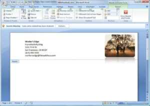 Create A Letterhead Template In Microsoft Word - Cnet throughout How To Create A Letterhead Template In Word