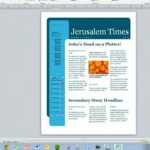 Create Your Magazine Content pertaining to Magazine Template For Microsoft Word