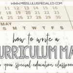 Creating A Pacing Guide & Curriculum Map – Miss Lulu Throughout Blank Curriculum Map Template