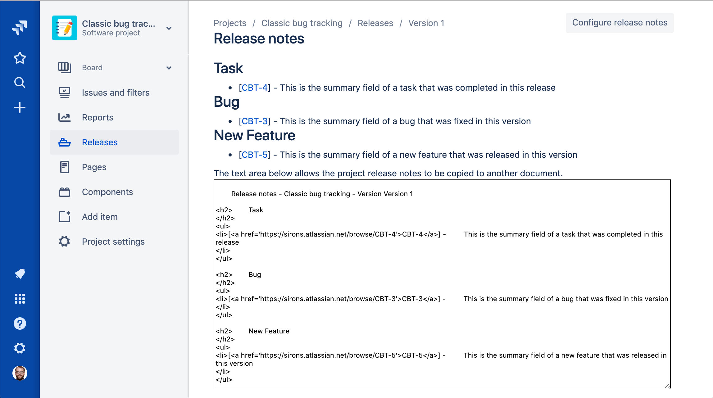 Creating Release Notes – Atlassian Documentation Throughout Software Release Notes Template Word