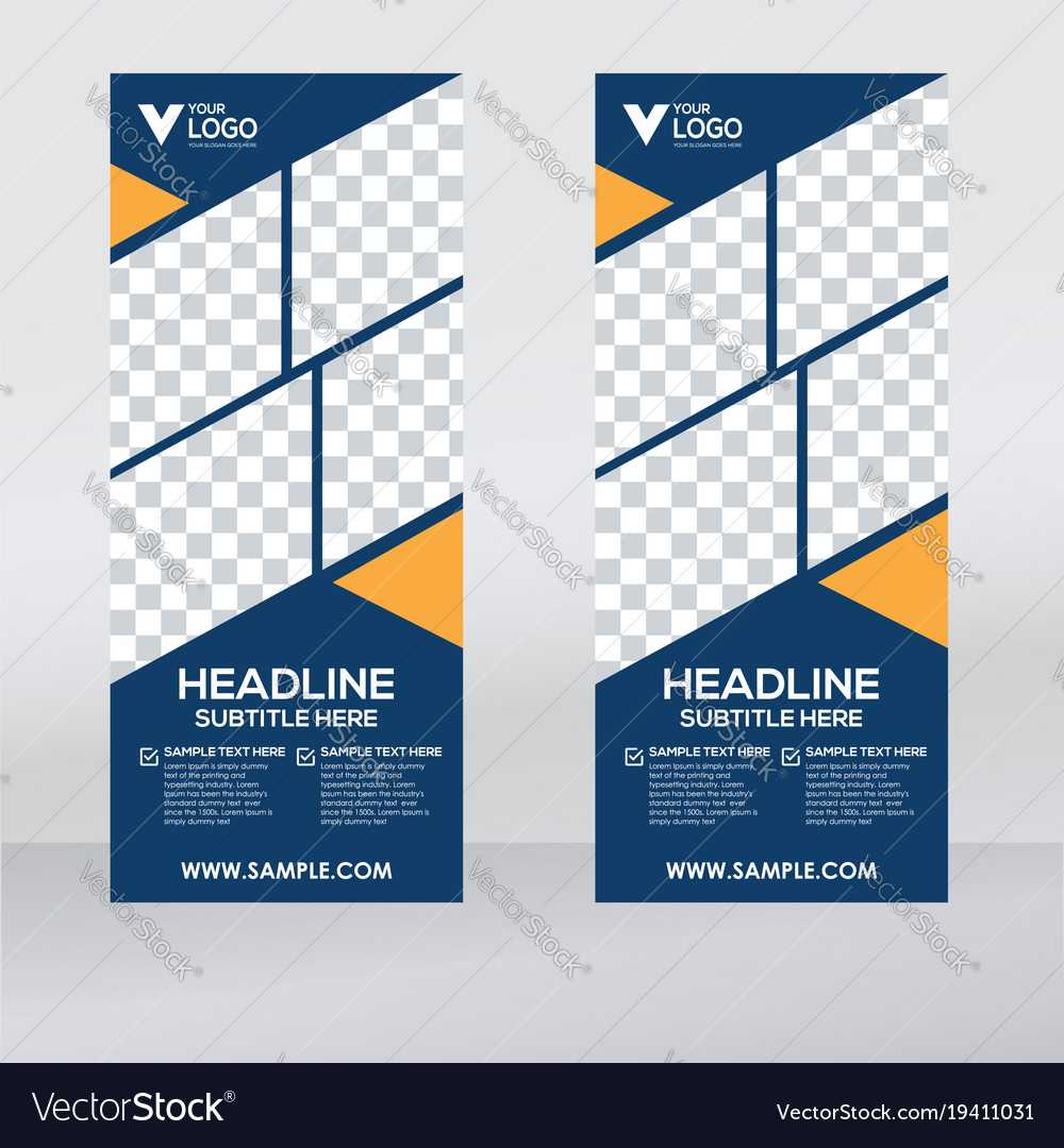 Creative Roll Up Banner Design Template Pertaining To Pop Up Banner Design Template