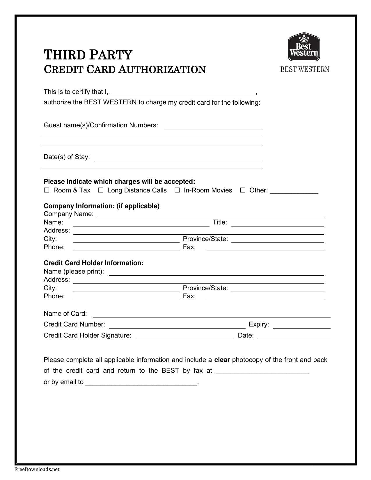 Credit Card Charge Authorization Form – Oflu.bntl For Credit Card Authorization Form Template Word