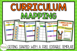 Curriculum Mapping - Grab A Free, Editable Template Now! with regard to Blank Curriculum Map Template