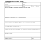 Customer Incident Report Form – Tomope.zaribanks.co With Regard To Generic Incident Report Template