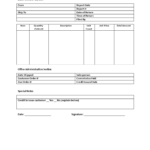 Customer Service – Customer Return Report | Templates At Regarding Customer Contact Report Template