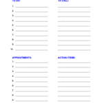 Daily To Do List Template – 5 Free Templates In Pdf, Word Inside Daily Task List Template Word