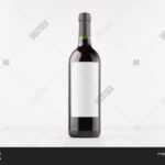Dark Wine Bottle Blank Image & Photo (Free Trial) | Bigstock In Blank Wine Label Template