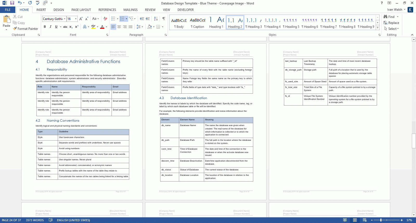 Database Design Template (Ms Office) Pertaining To Logic Model Template Microsoft Word