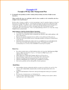 Day Business An Template Word 30 60 90 Plan 30-60-90 Sales for 30 60 90 Day Plan Template Word