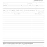 Delivery Receipt Form – 2 Free Templates In Pdf, Word, Excel For Proof Of Delivery Template Word