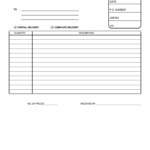 Delivery Receipt Template – Fill Online, Printable, Fillable Inside Proof Of Delivery Template Word