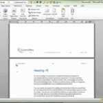 Demonstration Of Word Report Template Throughout Ms Word Templates For Project Report