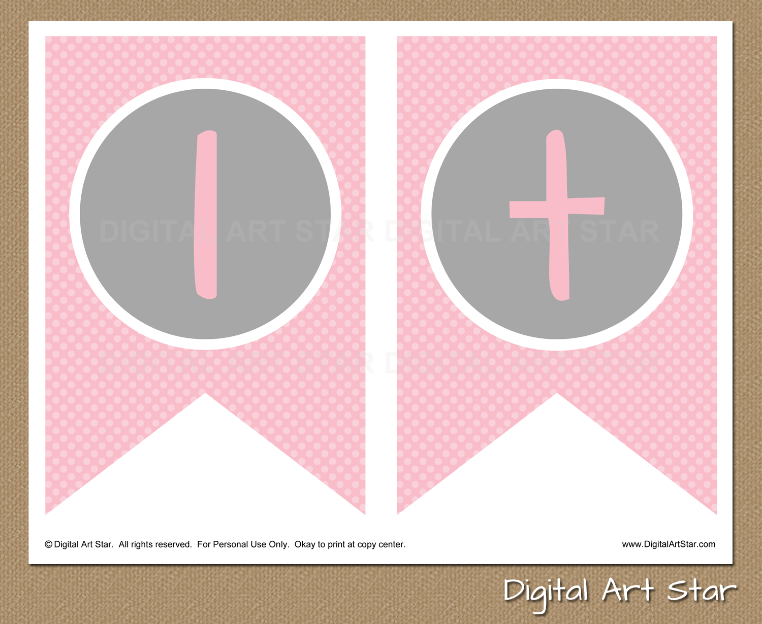 Digital Art Star: Printable Party Decor: Diy Printable It's Regarding Diy Baby Shower Banner Template