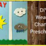 Diy I Weather Chart For Preschoolers In Kids Weather Report Template