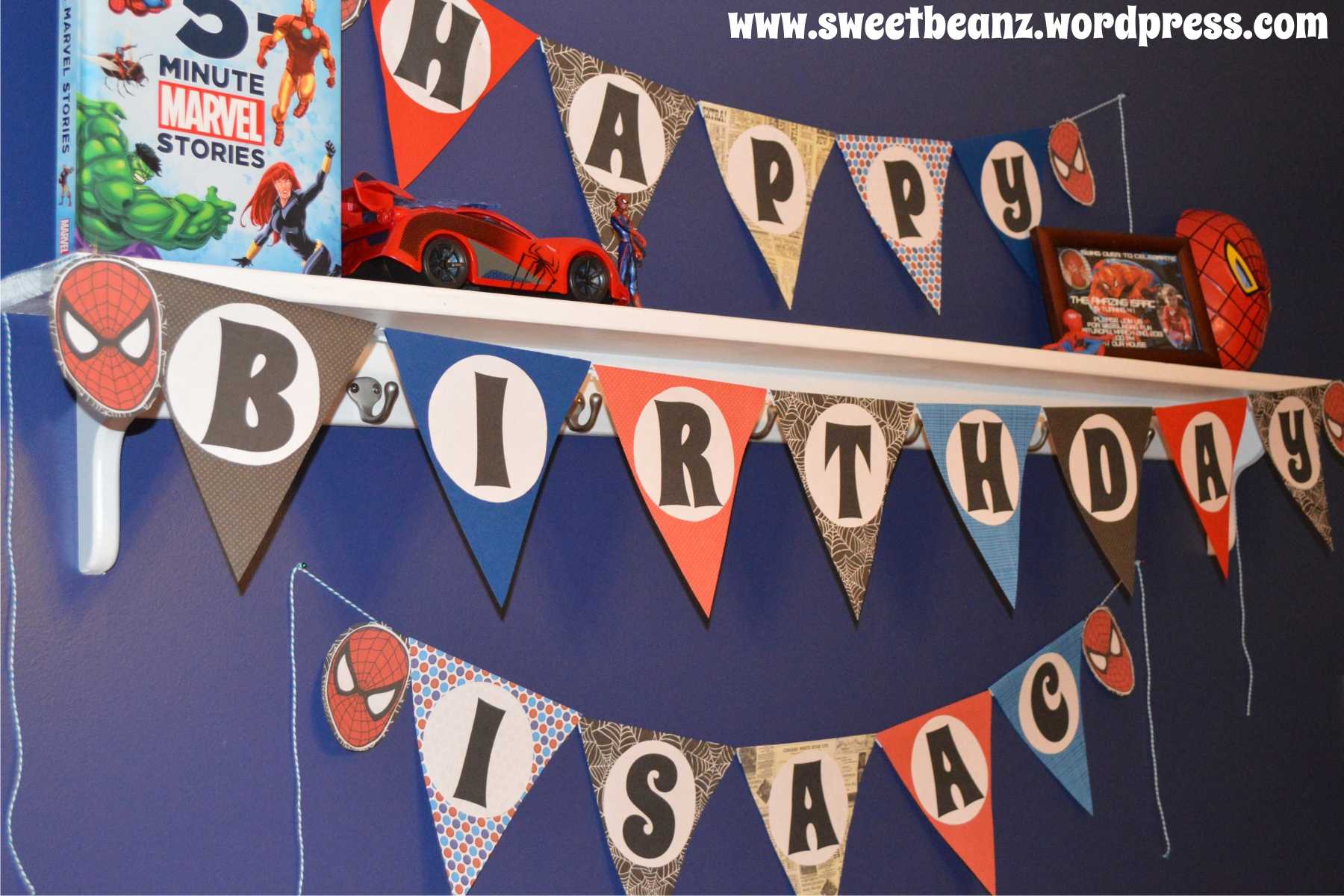 Diy Pennant Banner Template For Your Next Party! | Sweetbeanz Regarding Triangle Pennant Banner Template