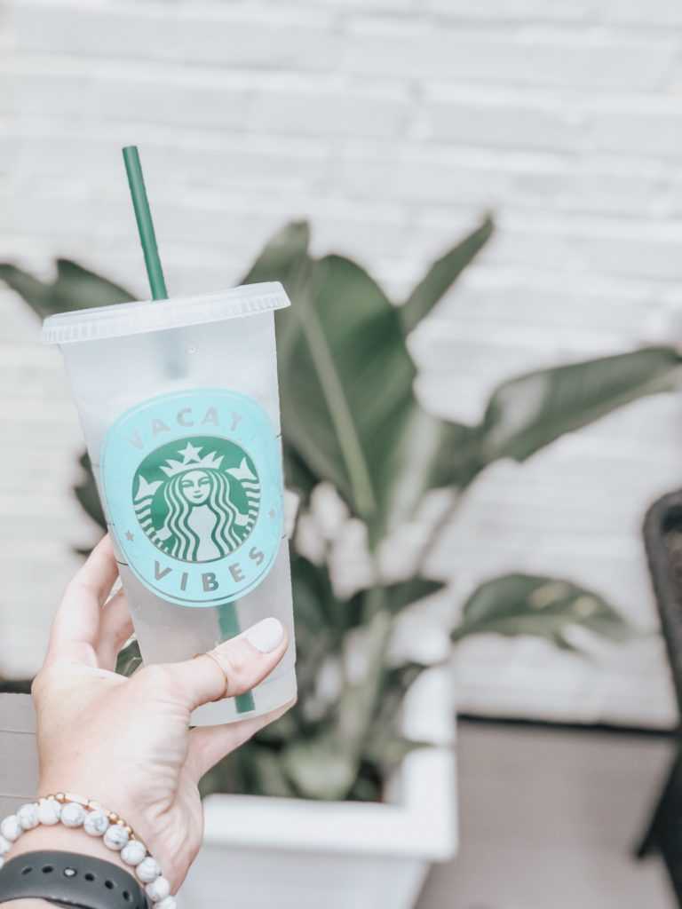 Diy Starbucks Tumbler + Free Cut Files – Kayla Makes Intended For Starbucks Create Your Own Tumbler Blank Template