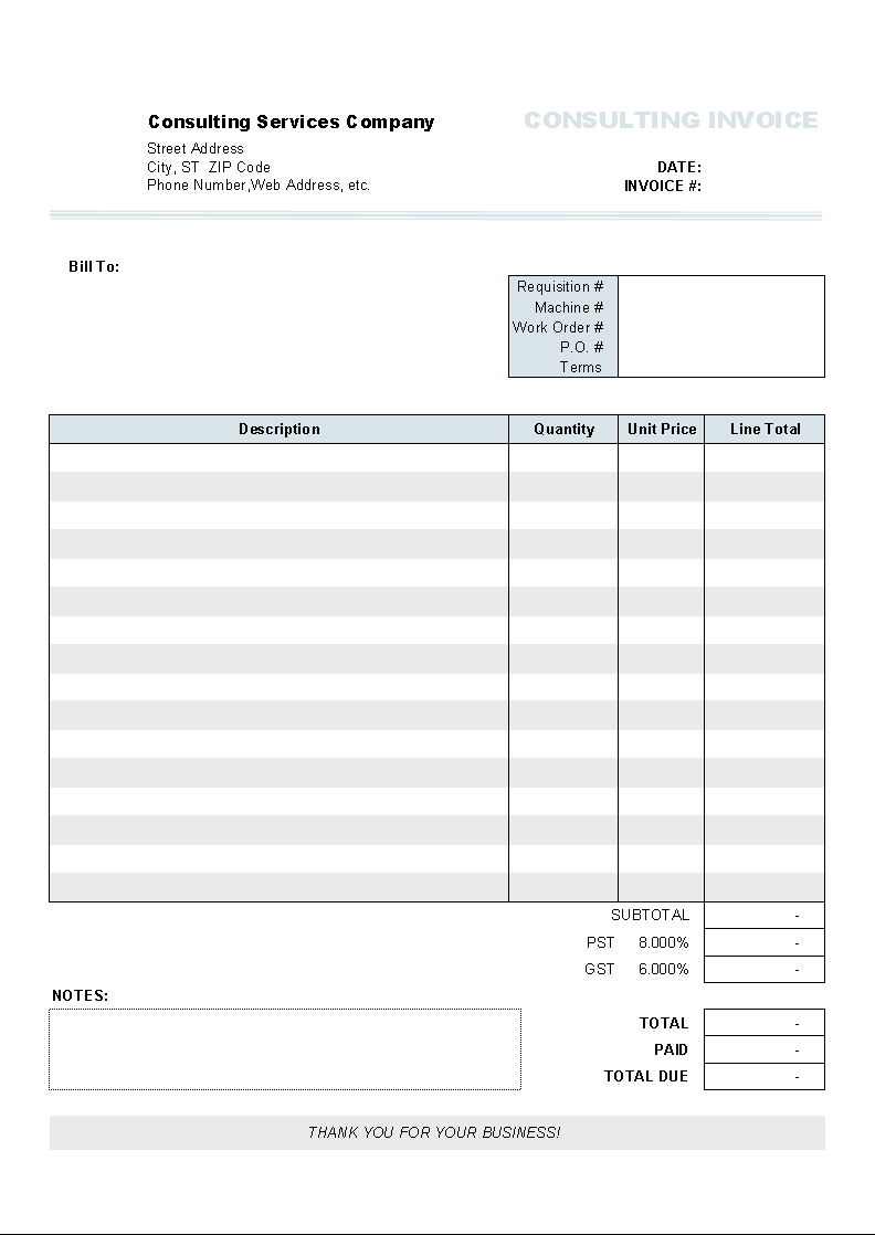 Download Clothing Store Invoice Template For Uniform Within Invoice Template Word 2010