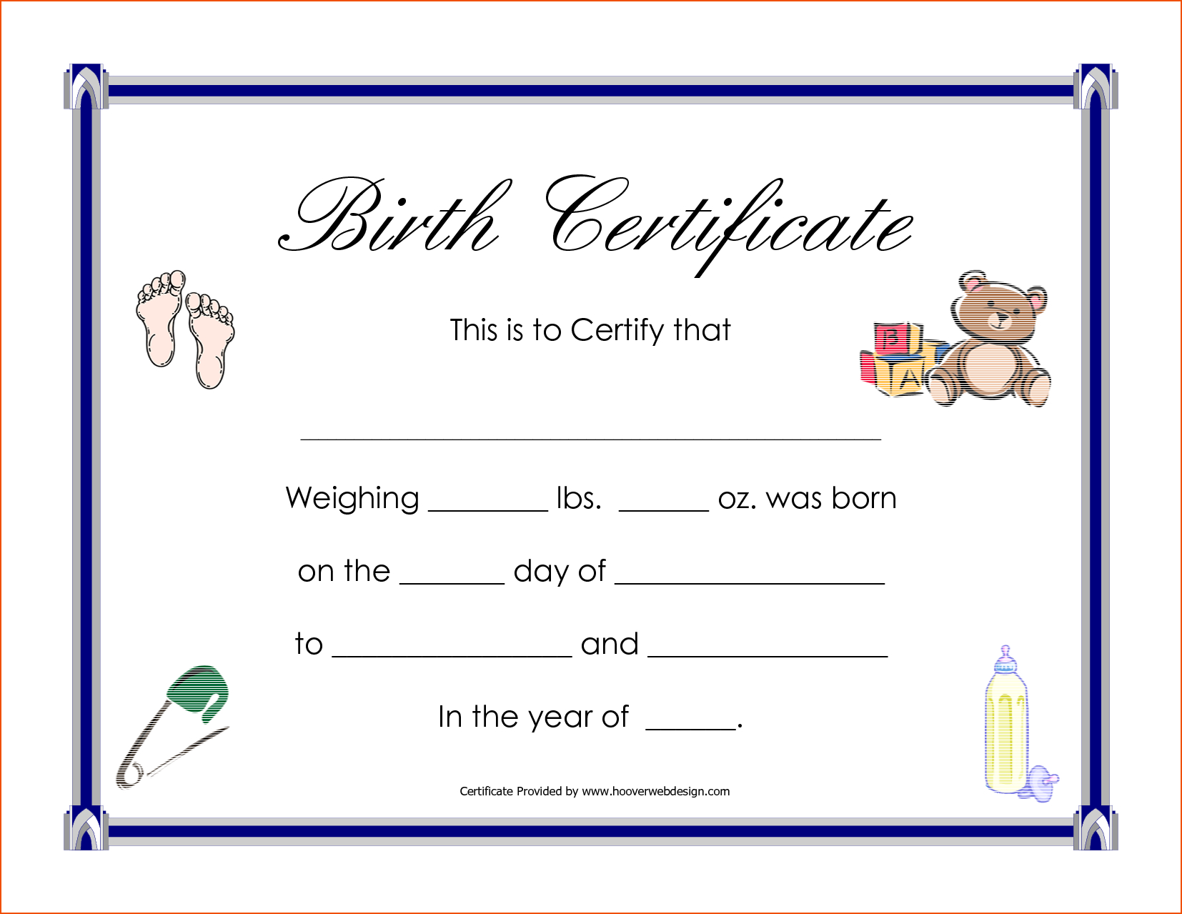 Download Free Png 6+ Birth Certificate Templates With Regard To Birth Certificate Template For Microsoft Word