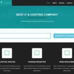 Download Html/css Templates For Free: It Host – Free Html Regarding Blank Html Templates Free Download