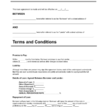 Download Personal Loan Agreement Template | Pdf | Rtf | Word With Blank Loan Agreement Template