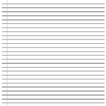 ❤️20+ Free Printable Blank Lined Paper Template In Pdf❤️ In Notebook Paper Template For Word