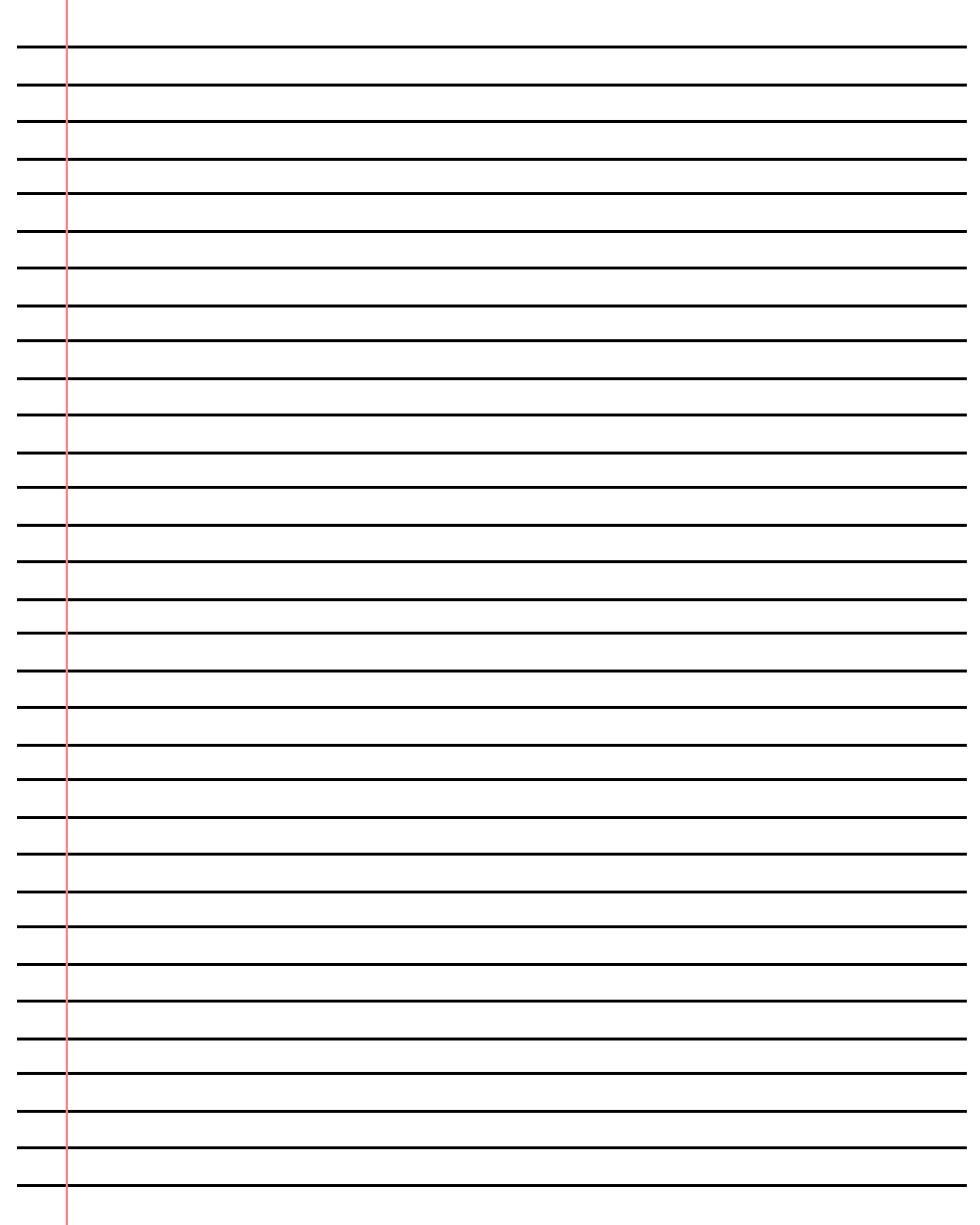 ❤️20+ Free Printable Blank Lined Paper Template In Pdf❤️ Throughout Ruled Paper Template Word