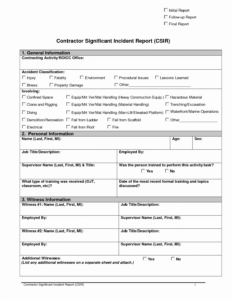 Editable Accident Estigation Form Template Uk Report Format pertaining to Sample Fire Investigation Report Template