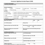 Editable Accident Estigation Form Template Uk Report Format Throughout Incident Report Template Uk