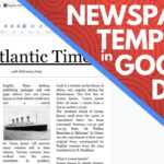 Editable Newspaper Template Google Docs – How To Make A Newspaper On Google  Docs In Blank Newspaper Template For Word