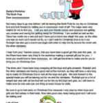 Editable Personalised Letter From Santa And Elf Studio And Word Doc Format  – Commercial Use With Regard To Santa Letter Template Word
