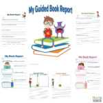 Elementary Guided Book Report Inside One Page Book Report Template