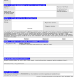 Emergency Lighting Certificate – Fill Online, Printable Throughout Test Exit Report Template