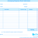 Employee Expense Template – Oflu.bntl In Per Diem Expense Report Template