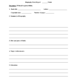 Englishlinx | Book Report Worksheets within Middle School Book Report Template
