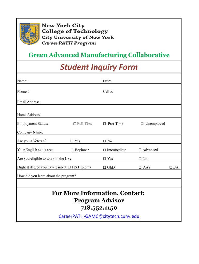 Enquiry Form Format – Fill Online, Printable, Fillable Throughout Enquiry Form Template Word