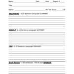 Essay Worksheets 5Th Grade | Printable Worksheets And Within First Grade Book Report Template