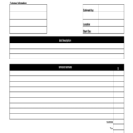 Estimate Template - Fill Online, Printable, Fillable, Blank in Blank Estimate Form Template