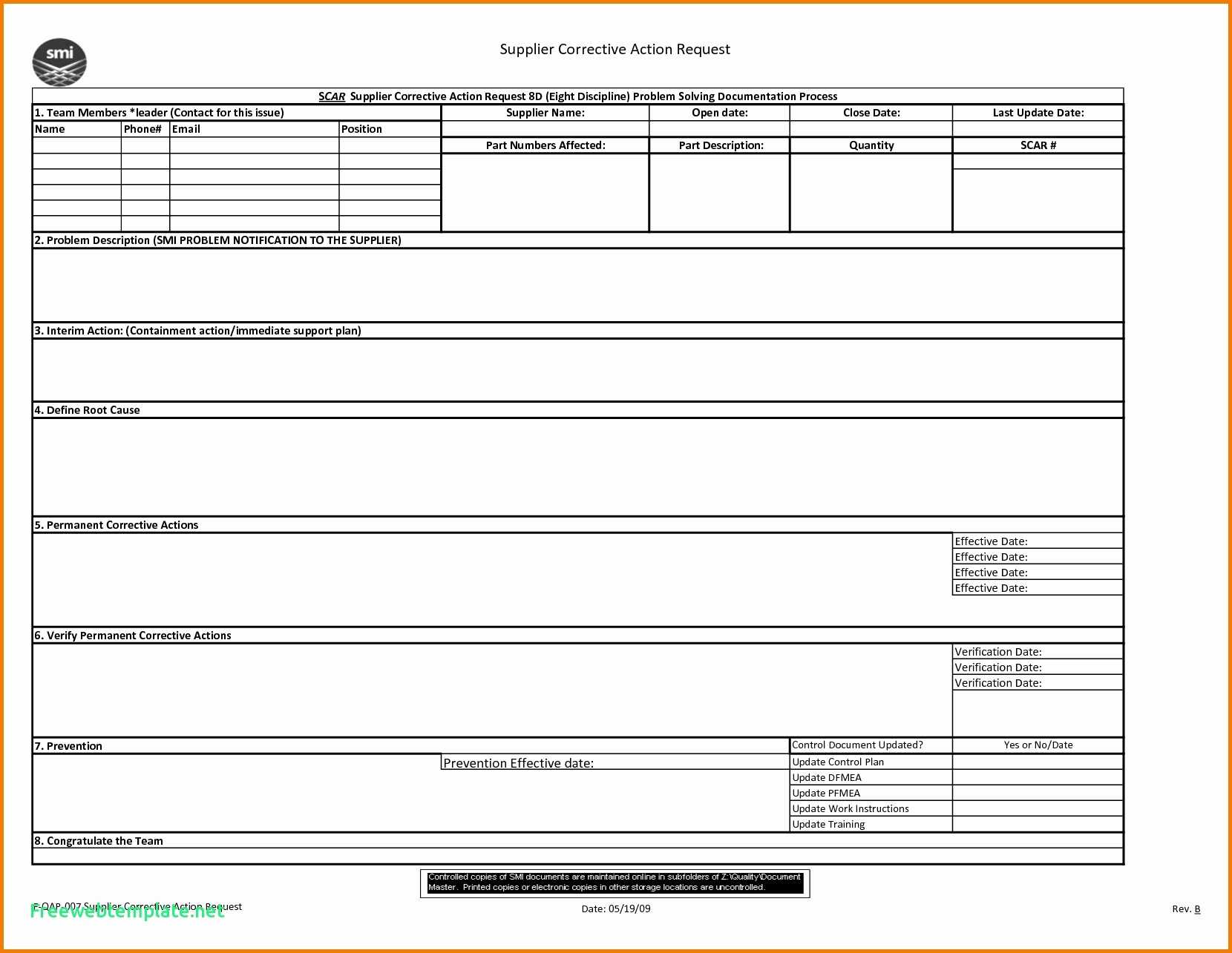 Excel Worksheet Sample Problems | Printable Worksheets And Inside 8D Report Template Xls