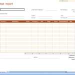 Expense Report Excel Template | Reporting Expenses Excel For Expense Report Spreadsheet Template