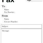 😄free Printable Standard Fax Cover Sheet Template😄 Pertaining To Fax Cover Sheet Template Word 2010