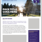 Fact Sheet | Uw Brand inside Fact Sheet Template Word