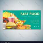 Fast Food Banner Backdrop Template For Food Banner Template