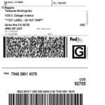Fedex Ground Return Label With Regard To Fedex Label Template Word