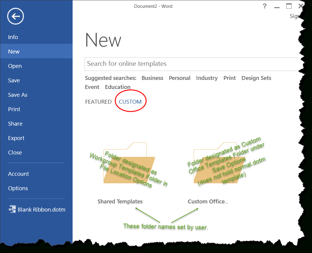 File New Variations In The Versions Of Microsoft Word Inside Word 2010 Template Location