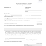 Florida Roof Inspection Form – Fill Online, Printable For Roof Inspection Report Template